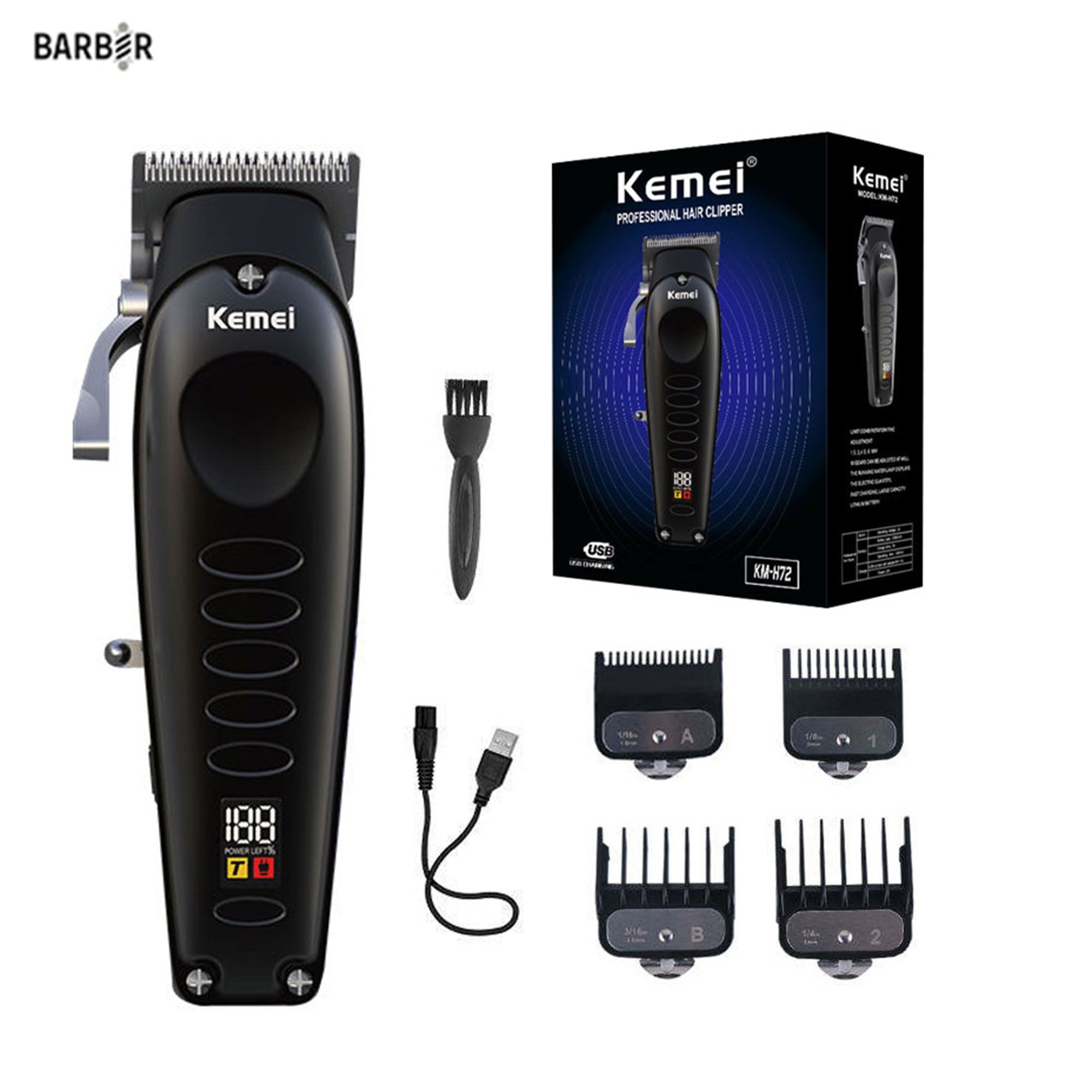 ماشین اصلاح KEMEI KM-h72 - تصویر 2