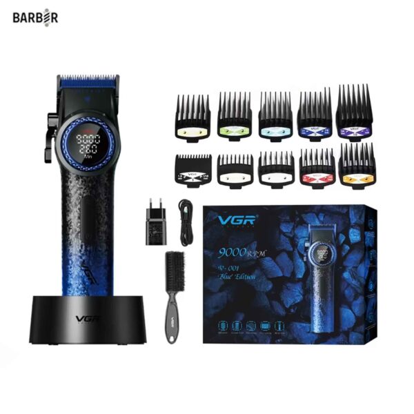 ماشین اصلاح  وی جی آر مدل V-001 تیغه آبی - تصویر 2