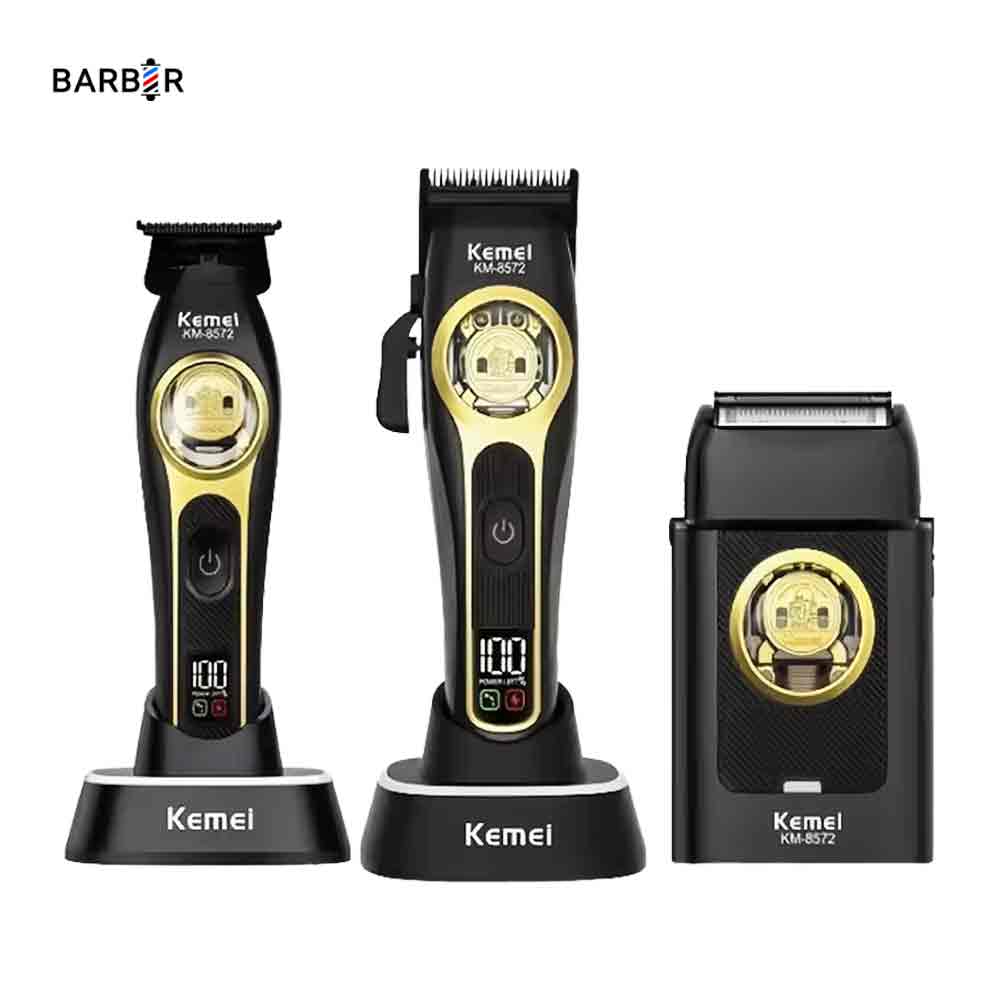 ست ماشین اصلاح کیمی مدل KM-8572