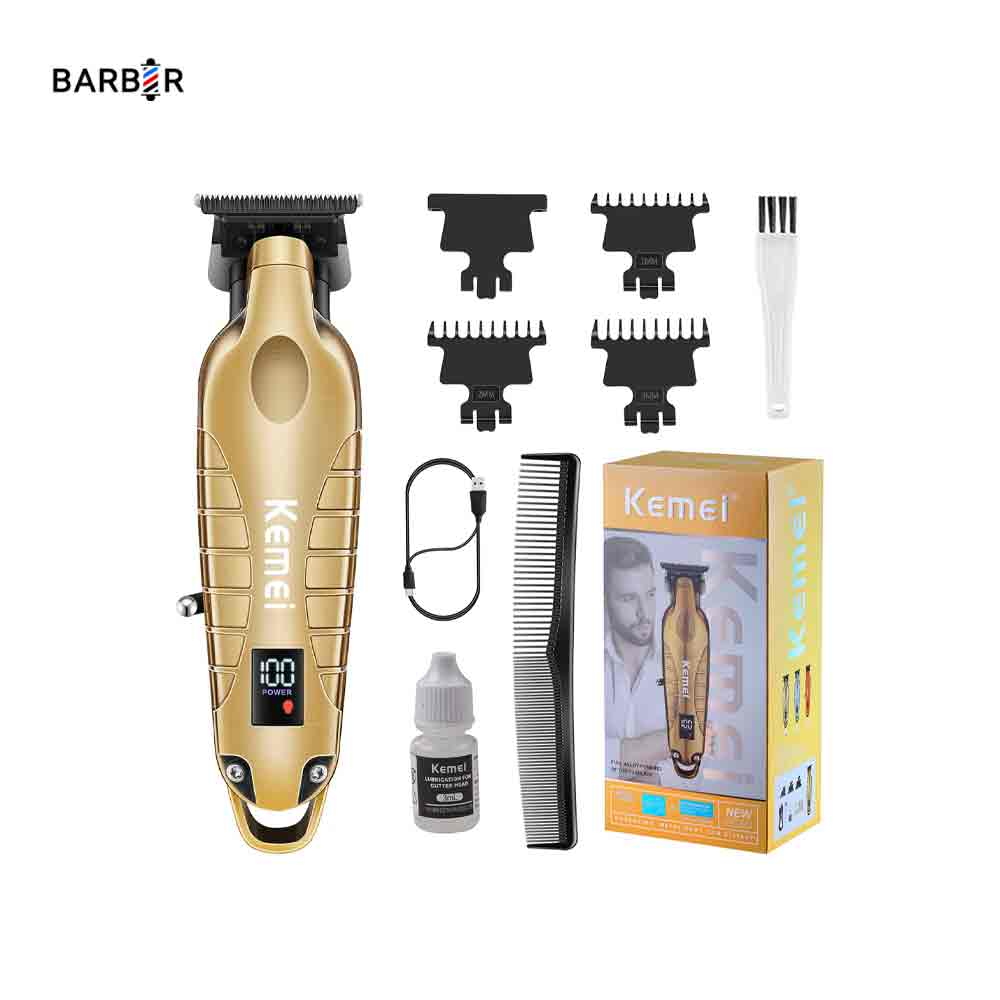 خط زن کیمی مدل KM- 2293 طلایی