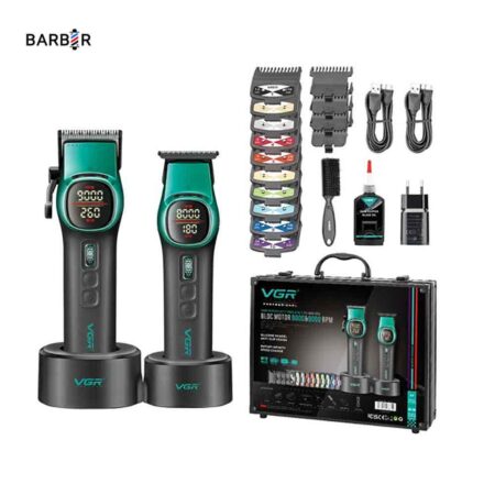 ست ماشین اصلاح وی جی ار مدل v-885s2