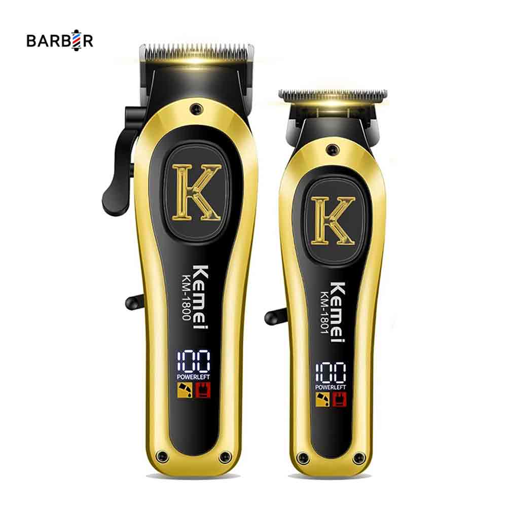 ست ماشین اصلاح کیمی KEMEI 1800+KEMEI 1801