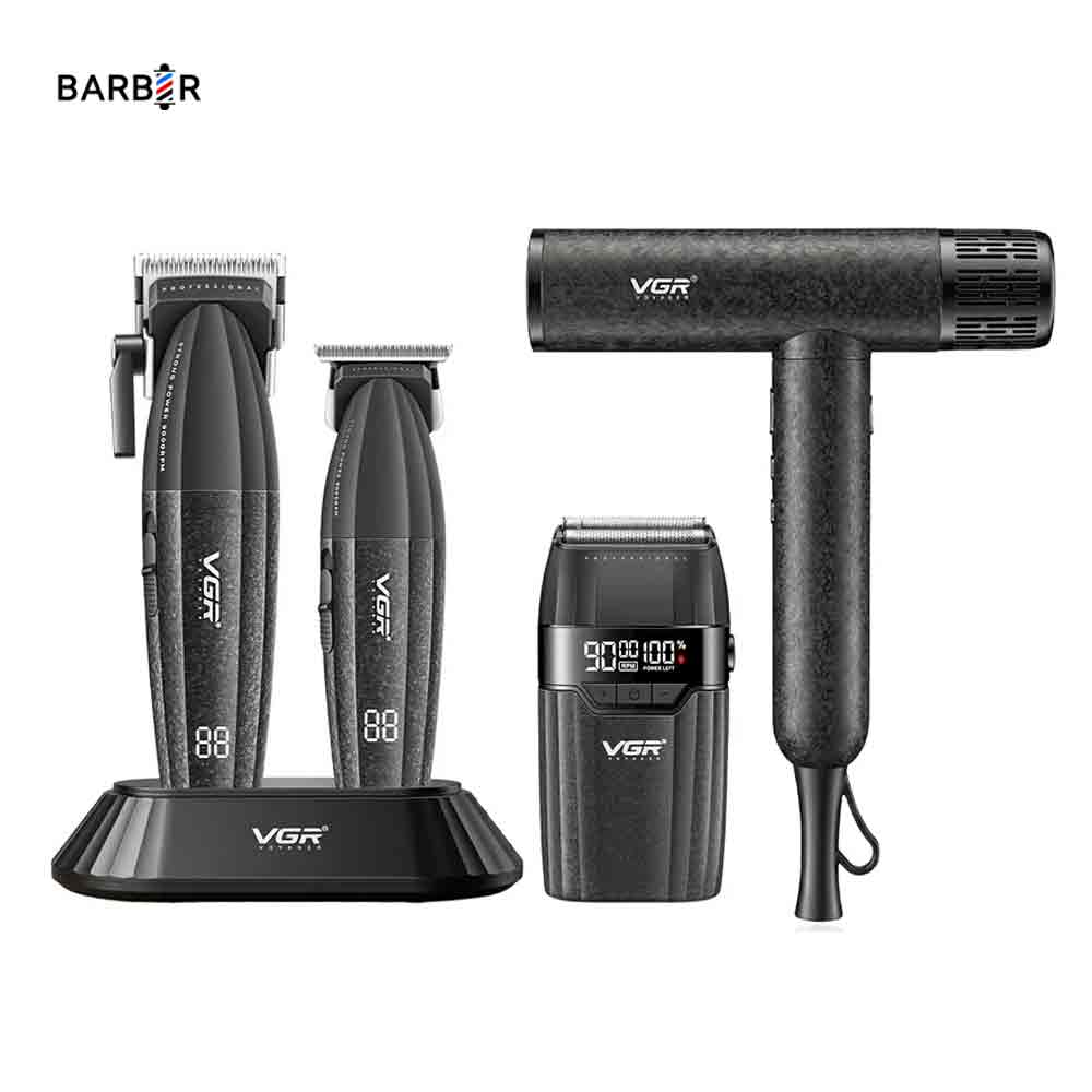 ست ماشین اصلاح وی جی ار مدل V-640S4